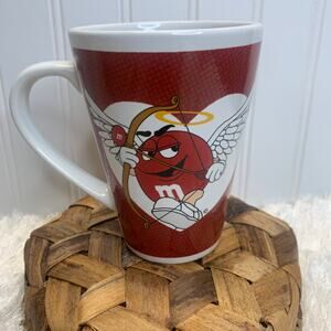 M&M Red Valentine Cupic Mug Cup Coffee